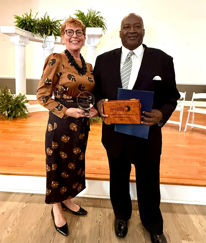 2025 Celebration of Learning honoring Dr. Janet Gullickson and Jesse Magruder